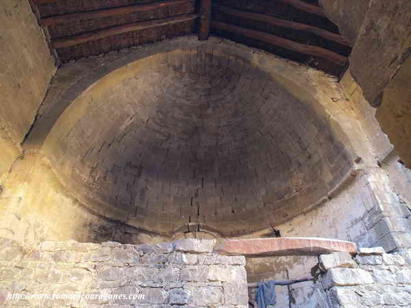 DETALLE DE LA BÓVEDA ABSIDAL